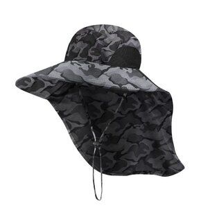 Sun Hat for Men with 50+ UPF Protection Camouflage